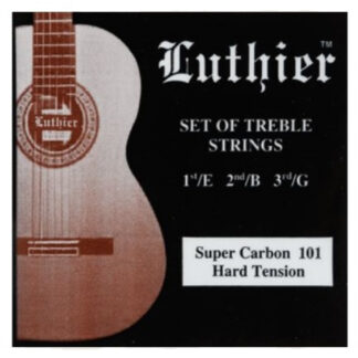 Juego Cuerdas Primas Carbon Luthier LU-123CH