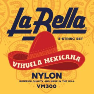 Juego Vihuela De Mexico La Bella VM-300