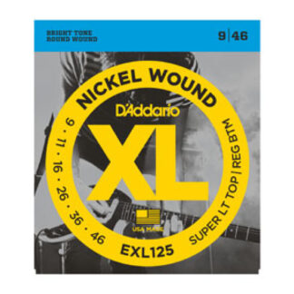Juego Cuerdas Guitarra Eléctrica D'Addario EXL-125 009-046