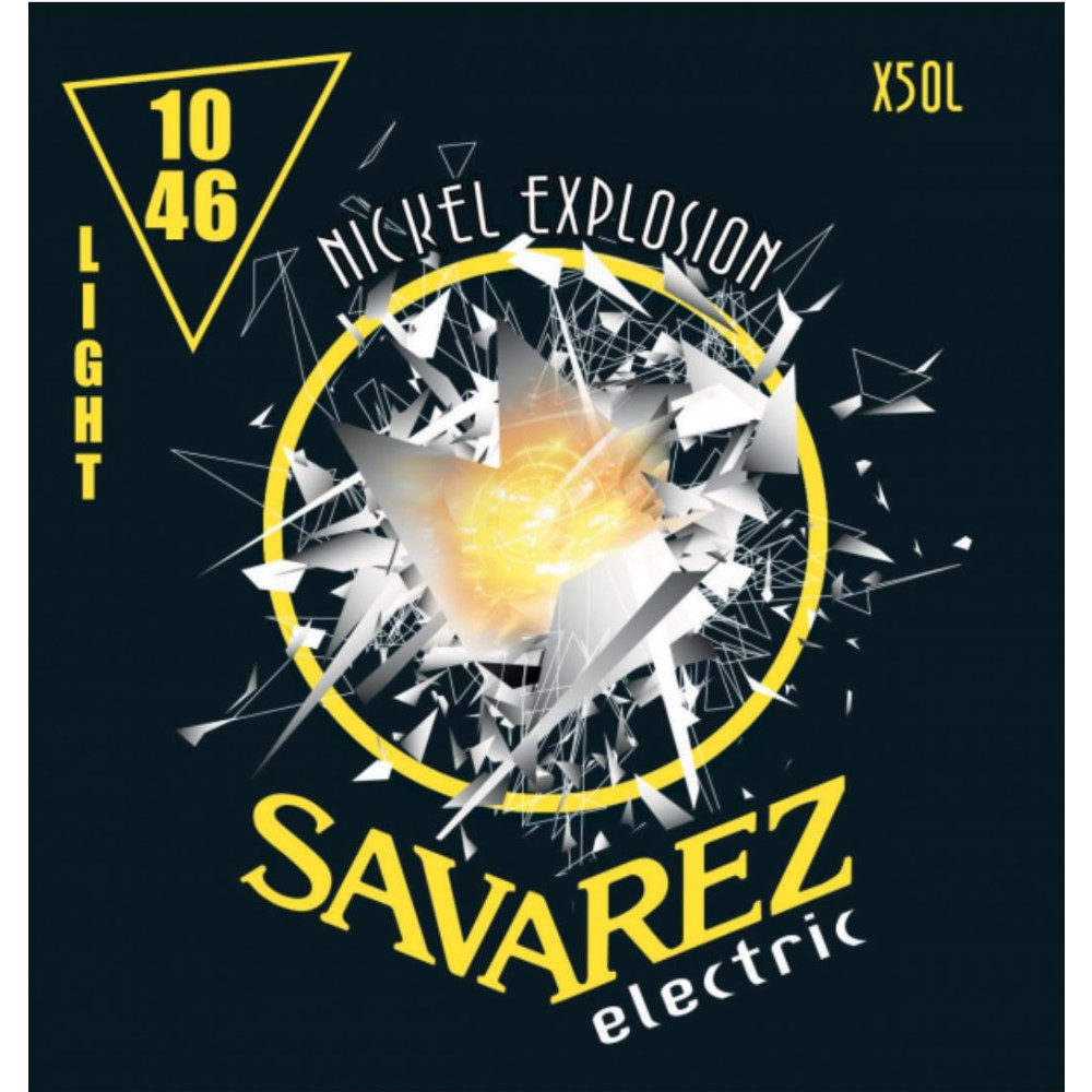 Juego Cuerdas Guitarra Eléctrica Savarez Explosion X50L 010-046