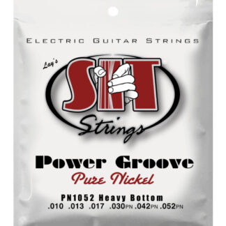 Juego Cuerdas Guitarra Eléctrica SIT Power Groove PN1052 010-052