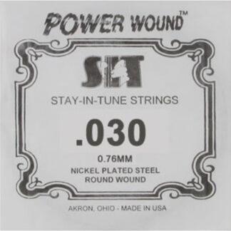 Cuerda Guitarra Eléctrica SIT .030PW