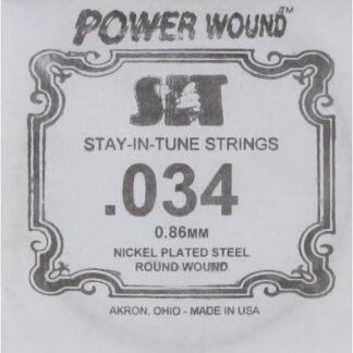 Cuerda Guitarra Eléctrica SIT .034PW
