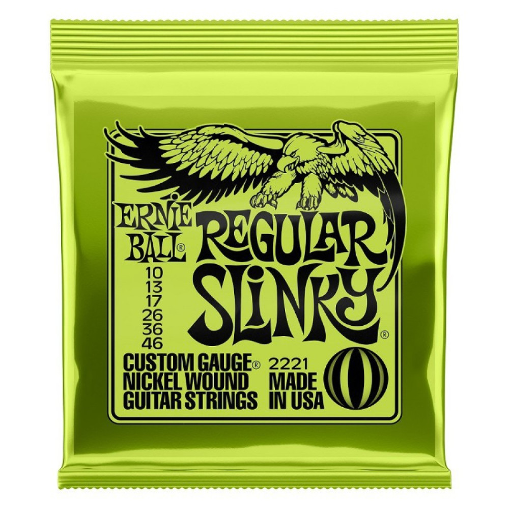 Juego Ernie Ball Eléctrica Slinky 2221 (10-46)