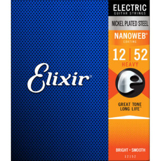 Juego Cuerdas Guitarra Eléctrica Elixir Nanoweb 12152 (012-052)