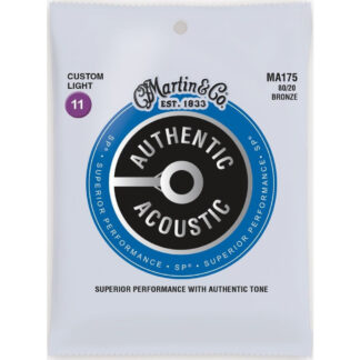 Juego Cuerdas Guitarra Acústica Martin MA-175 Bronce 80/20 011-052