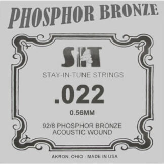 Cuerda Guitarra Acústica Phosphor Bronze SIT .022B