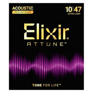 Juego Cuerdas Acústica Elixir Attune Phosphor Bronze 21002 (10-47)