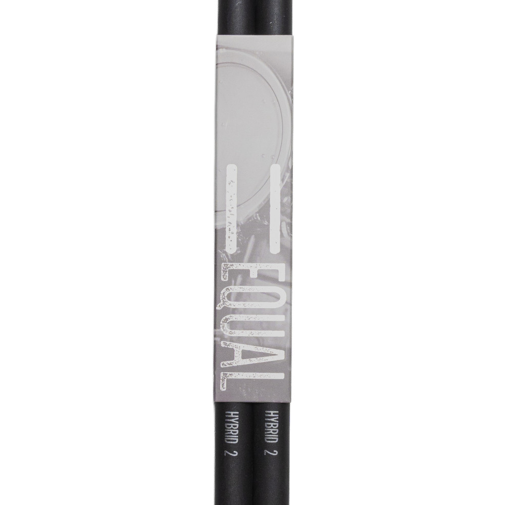 Par de Baquetas Equal H2 Fibra de Carbono Negra