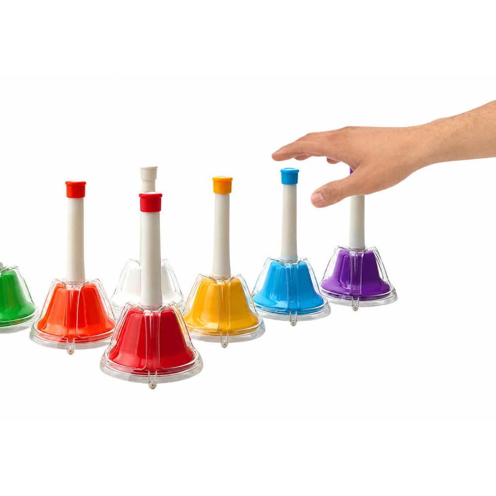 Juego de 8 Campanas Angel De Sobremesa AHB-8M