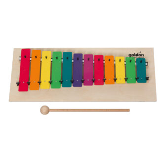 Metalofon Goldon 12 Notas Colores 11030 Madera