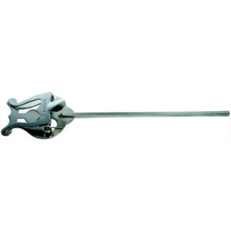 Atril de marcha Samba Super Recto Moldeable Universal 1322SM Cromado