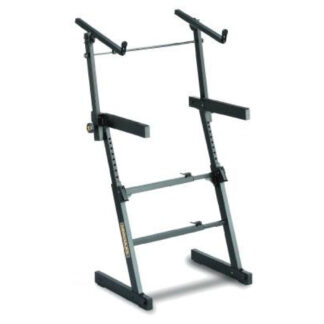 Soporte 2 Teclados Hercules Z-Automático KS-410B