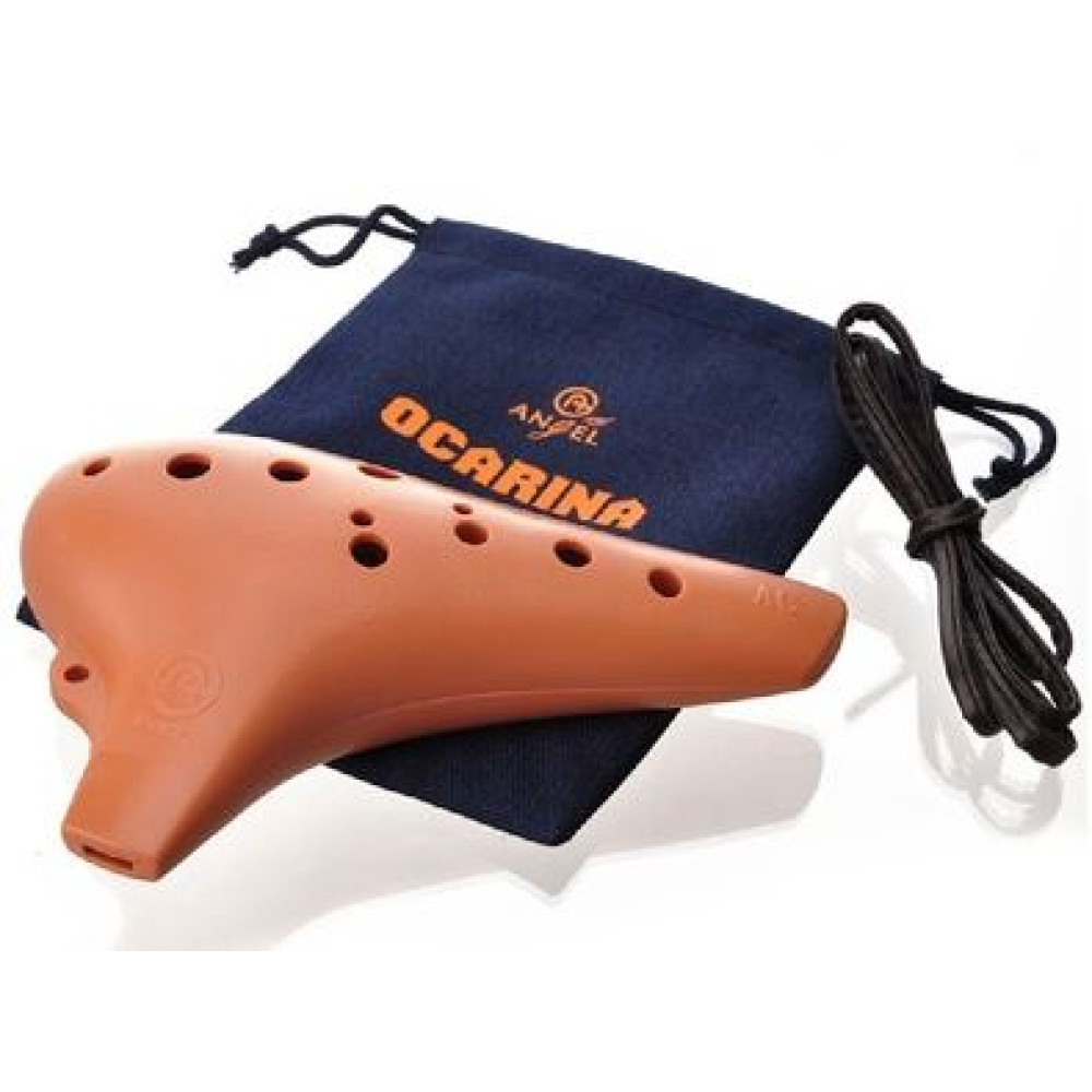 Ocarina Angel AWO-P12 Marrón