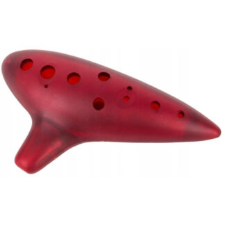 Ocarina Woodi WRO-917-RE Transparente Roja
