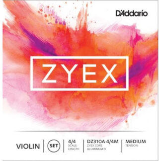 Juego Cuerdas Violín D'Addario DZ-310A ZYEX