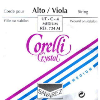 Cuerda 4ª Viola Corelli Crystal 734-M
