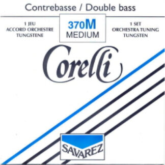 Juego Contrabajo Corelli 370-M Tungsteno