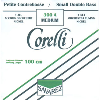 Juego Contrabajo 1/2 Corelli Orchestra 300-A Níquel