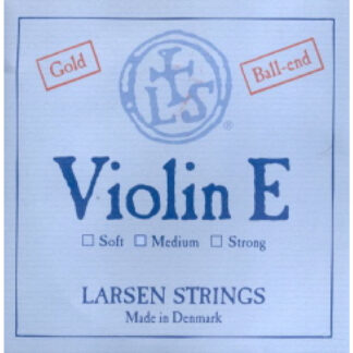 Cuerda 1ª Violín Larsen Oro Fuerte Bola