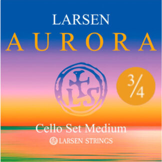 Juego Cuerdas Cello Larsen Aurora 3/4