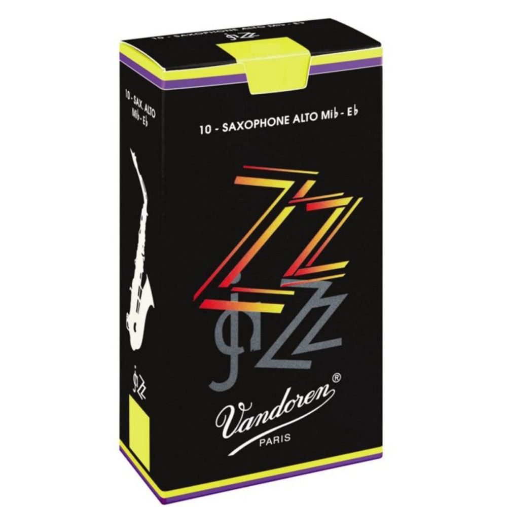 Caja 10 Cañas Saxo Alto Vandoren ZZ 3½ caja negra