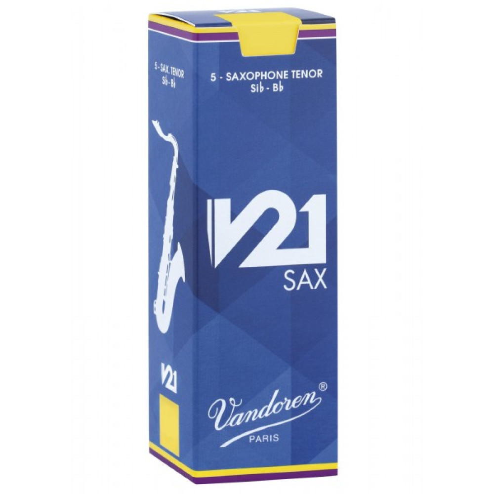 Caja 5 Cañas Saxo Tenor Vandoren V-21 3½
