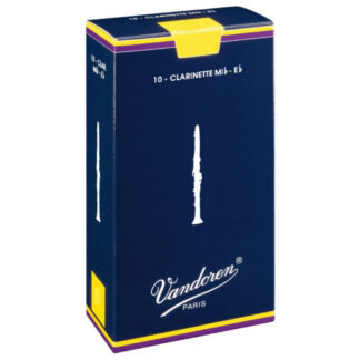 Caja 10 Cañas Requinto Vandoren Tradicional 1 caja azul