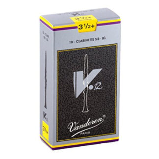 Caja 10 Cañas Clarinete Vandoren V-12 3½+ caja gris