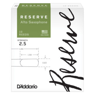 Caja 10 Cañas Saxo Alto Organic Reserve by D'Addario 2½