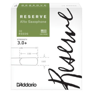 Caja 10 Cañas Saxo Alto Organic Reserve by D'Addario 3½