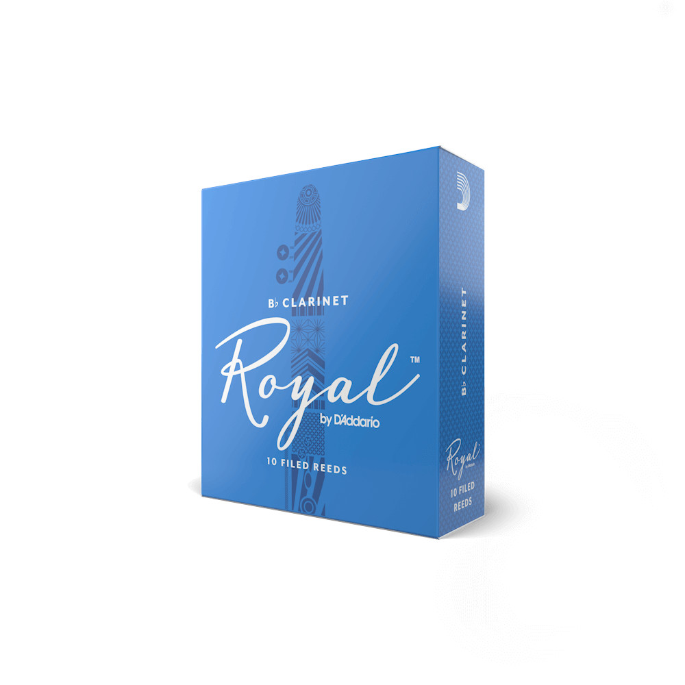 Caja 10 Cañas Clarinete Royal by D'Addario 2½