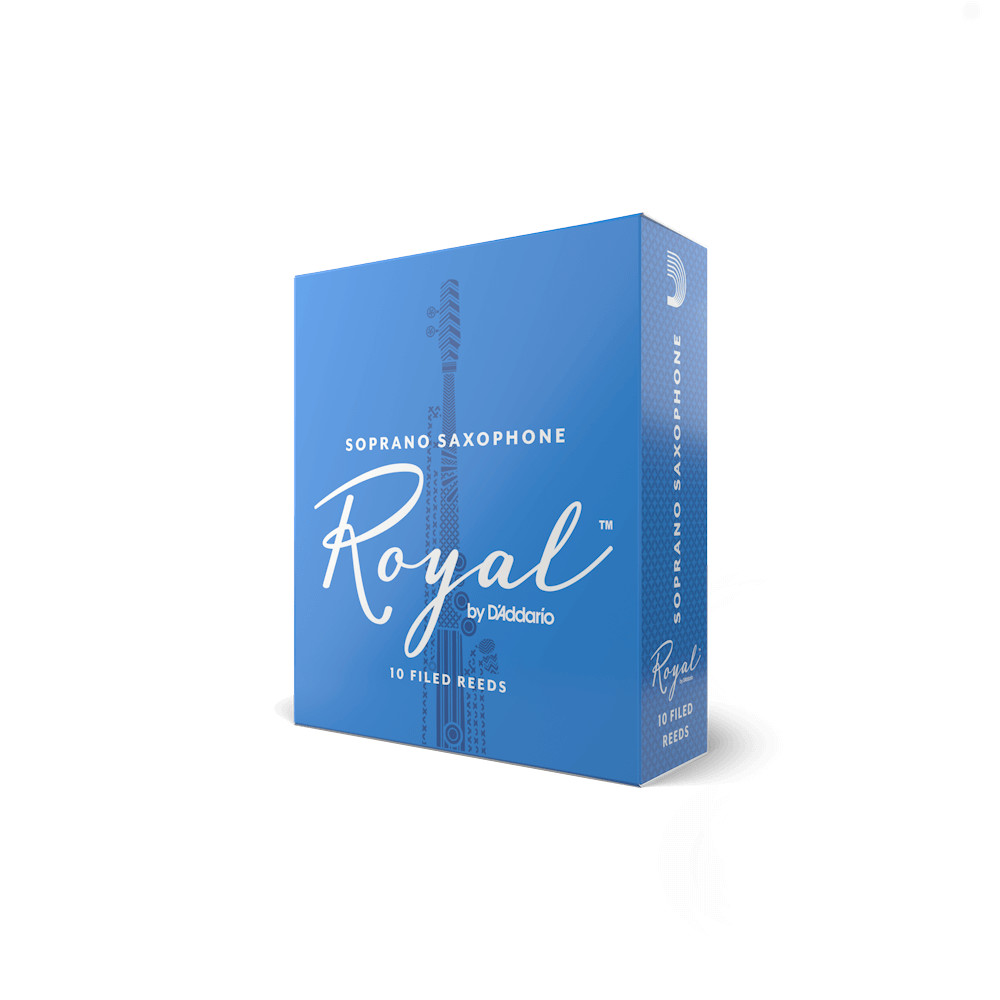 Caja 10 Cañas Saxo Soprano Royal by D'Addario 2½