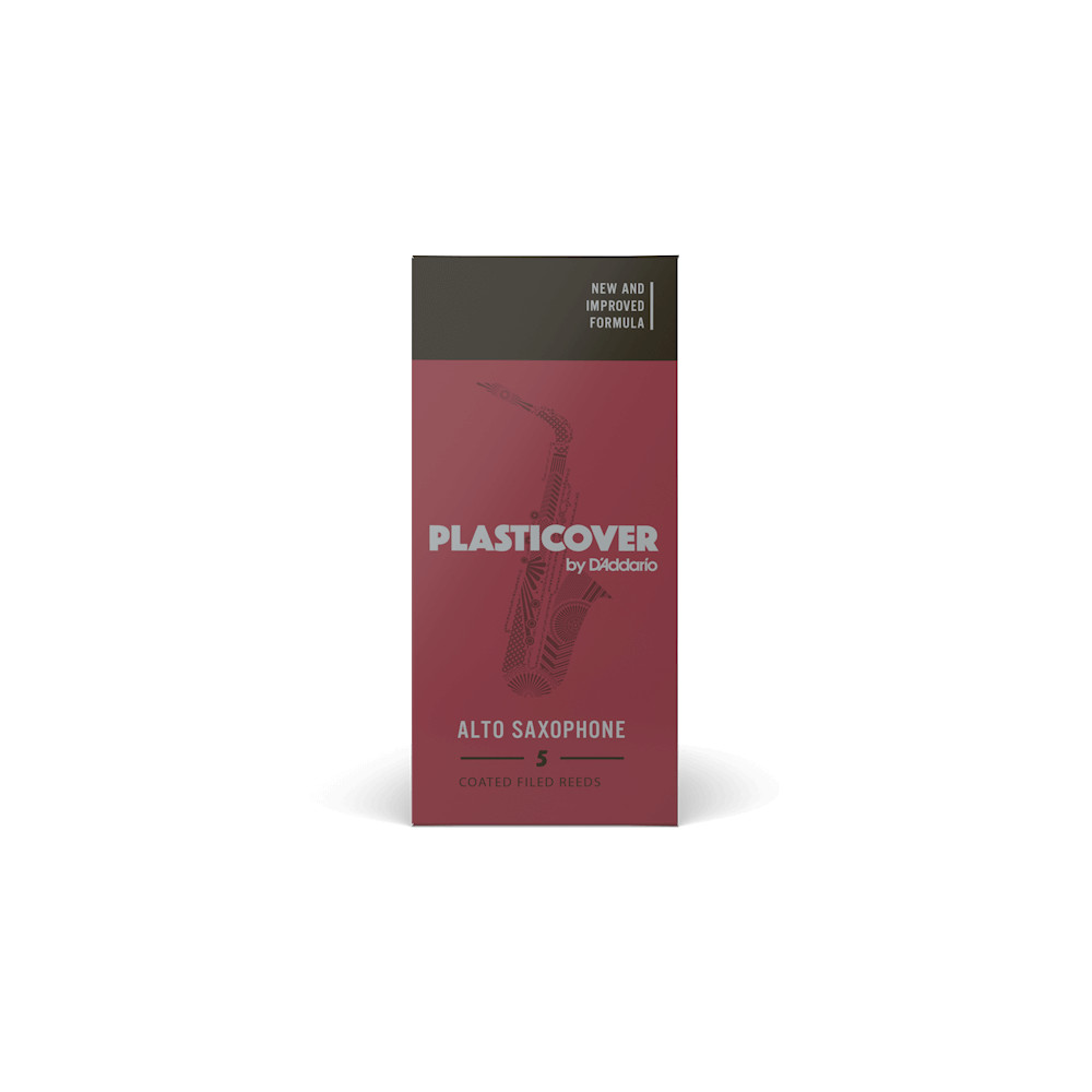 Caja 5 Cañas Saxo Alto Plasticover by D'Addario 2½