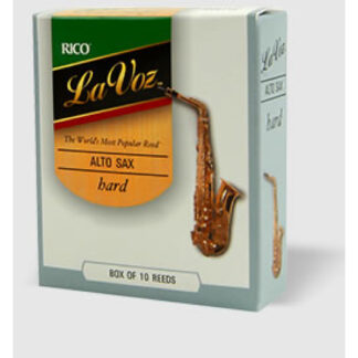 Caja 10 Cañas Saxo Alto La Voz by D'Addario Med/Blanda