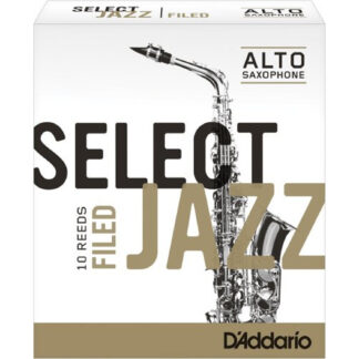 Caja 10 Cañas Saxo Alto Select Jazz by D'Addario 2 Suave Filed