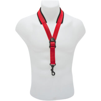 Cordón Saxo BG S-19SH Ancho Al Cuello Rojo