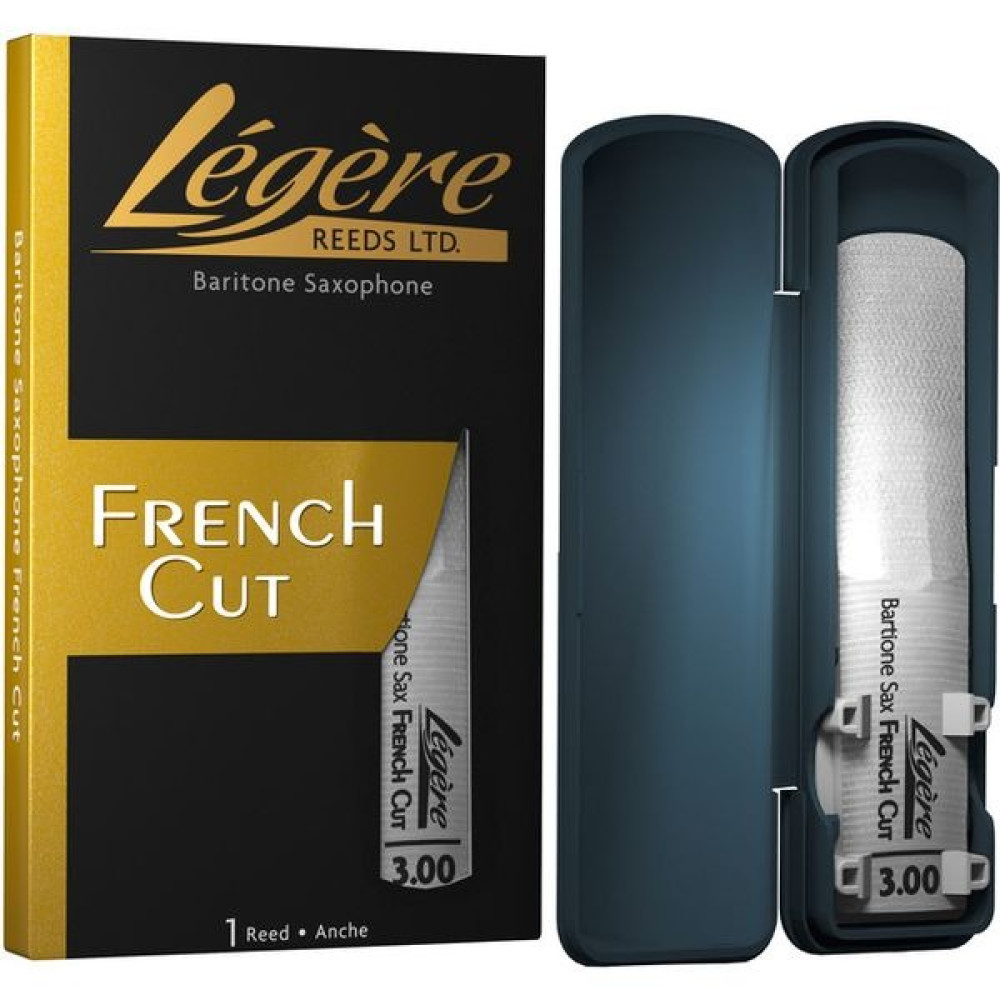 Caña Saxo Barítono Legere French Cut 3