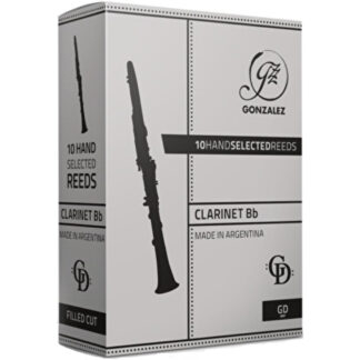 Caja 10 Cañas Clarinete Gonzalez GD 2½