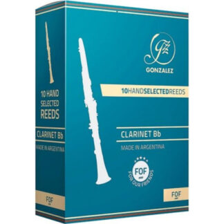 Caja 10 Cañas Clarinete Gonzalez FOF 2¾