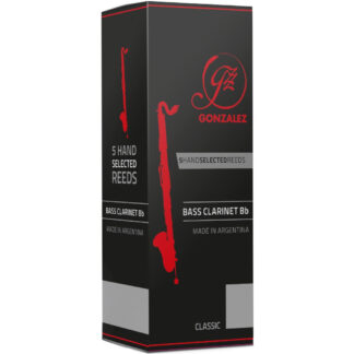 Caja 5 Cañas Clarinete Bajo Gonzalez Classic 4