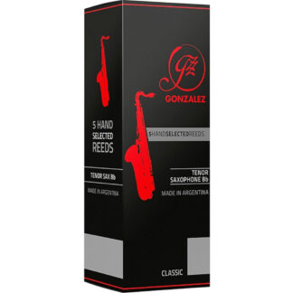 Caja 5 Cañas Saxo Tenor Gonzalez Classic 1½