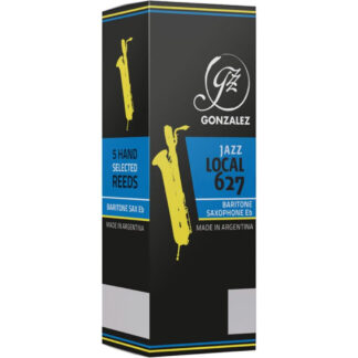 Caja 5 Cañas Saxo Baritono Gonzalez Local 627 Jazz 3½
