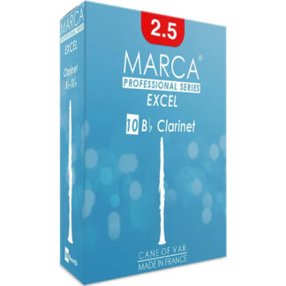 Caja 10 Cañas Clarinete Marca Excel 2½