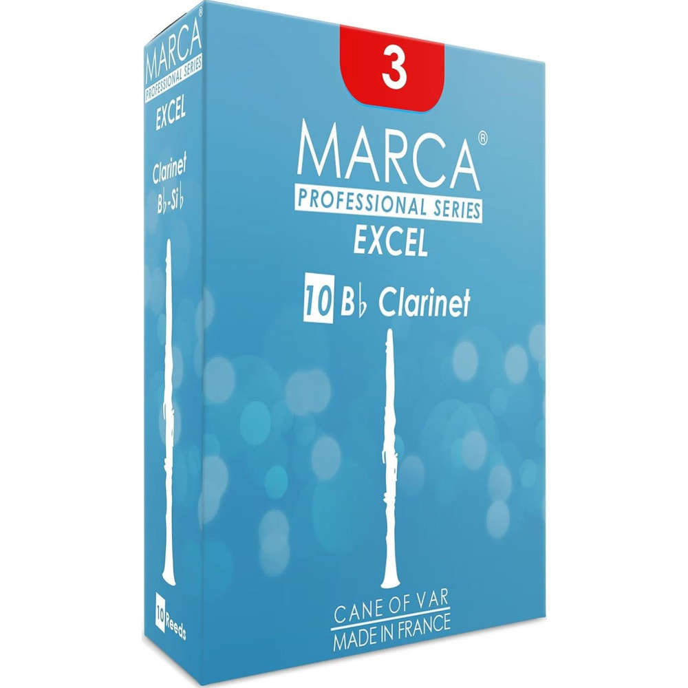 Caja 10 Cañas Clarinete Marca Excel 3