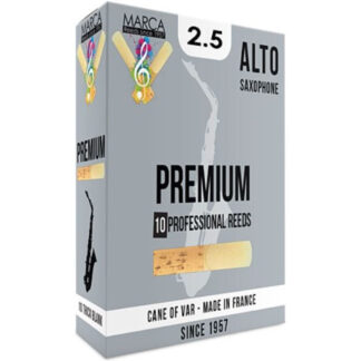 Caja 10 Cañas Saxo Alto Marca Premium 2½