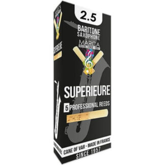 Caja 5 Cañas Saxo Barítono Marca Superieure 2½
