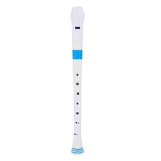 Flauta Nuvo Recorder Digitación Barroca N-310RDBLB Blanca/Azul