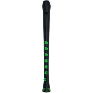 Flauta Nuvo Recorder+ Digitación Alemana N-320RDBBGRG Negra/Verde
