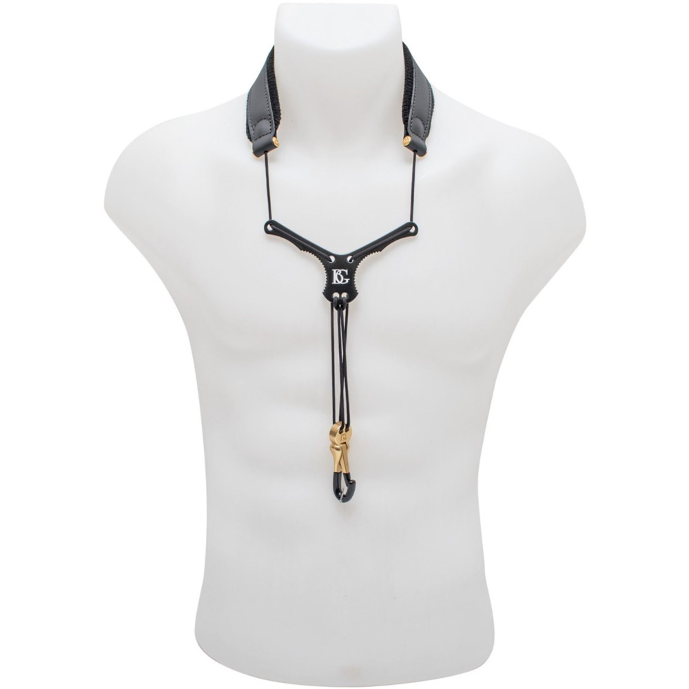 Cordón Saxo BG S-20YBMSH Cuero Zen Al Cuello Negro